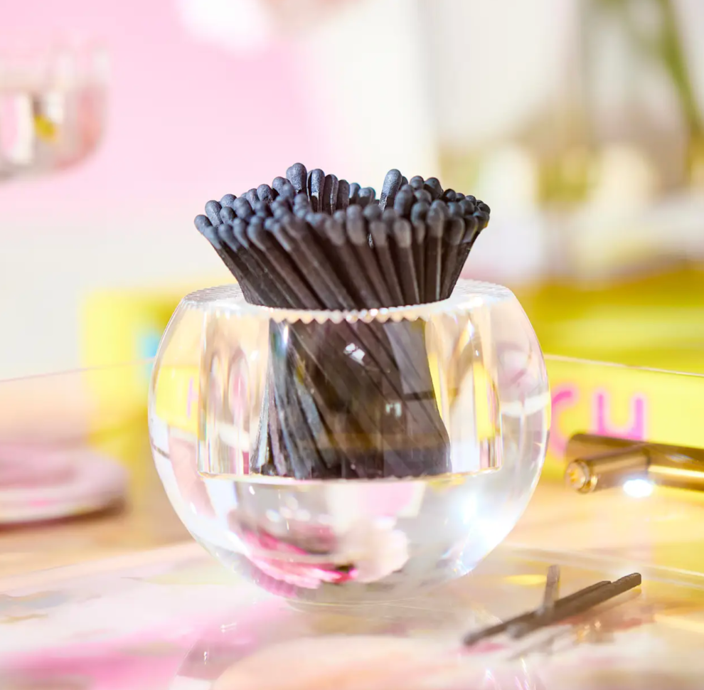 Match Holder and Striker - Black