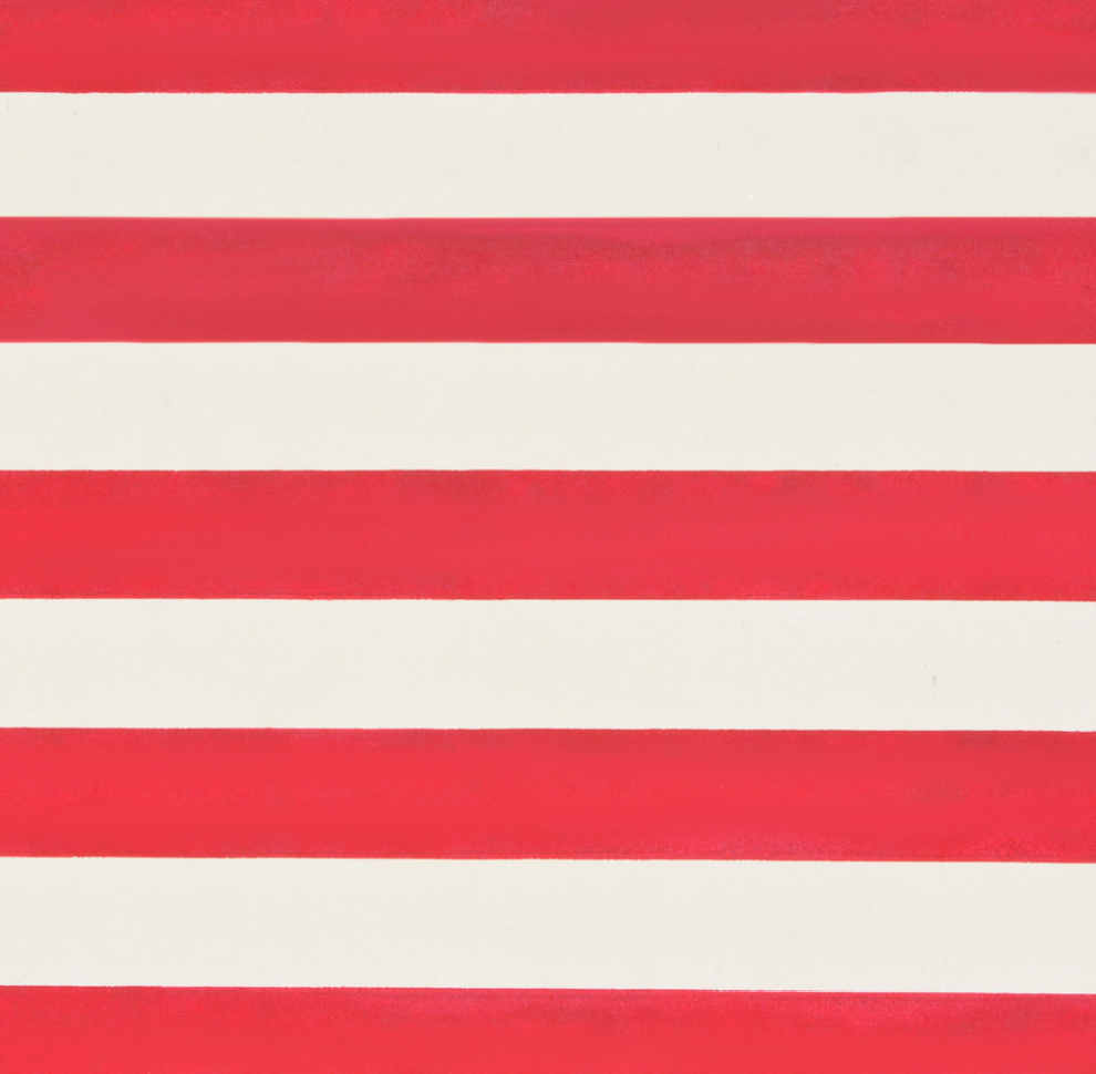 Stripes Cream/Red Metallic Wrap Sheets