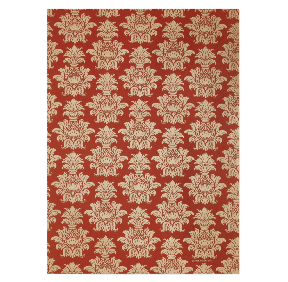 Pineapple Red/Gold Wrap Sheets