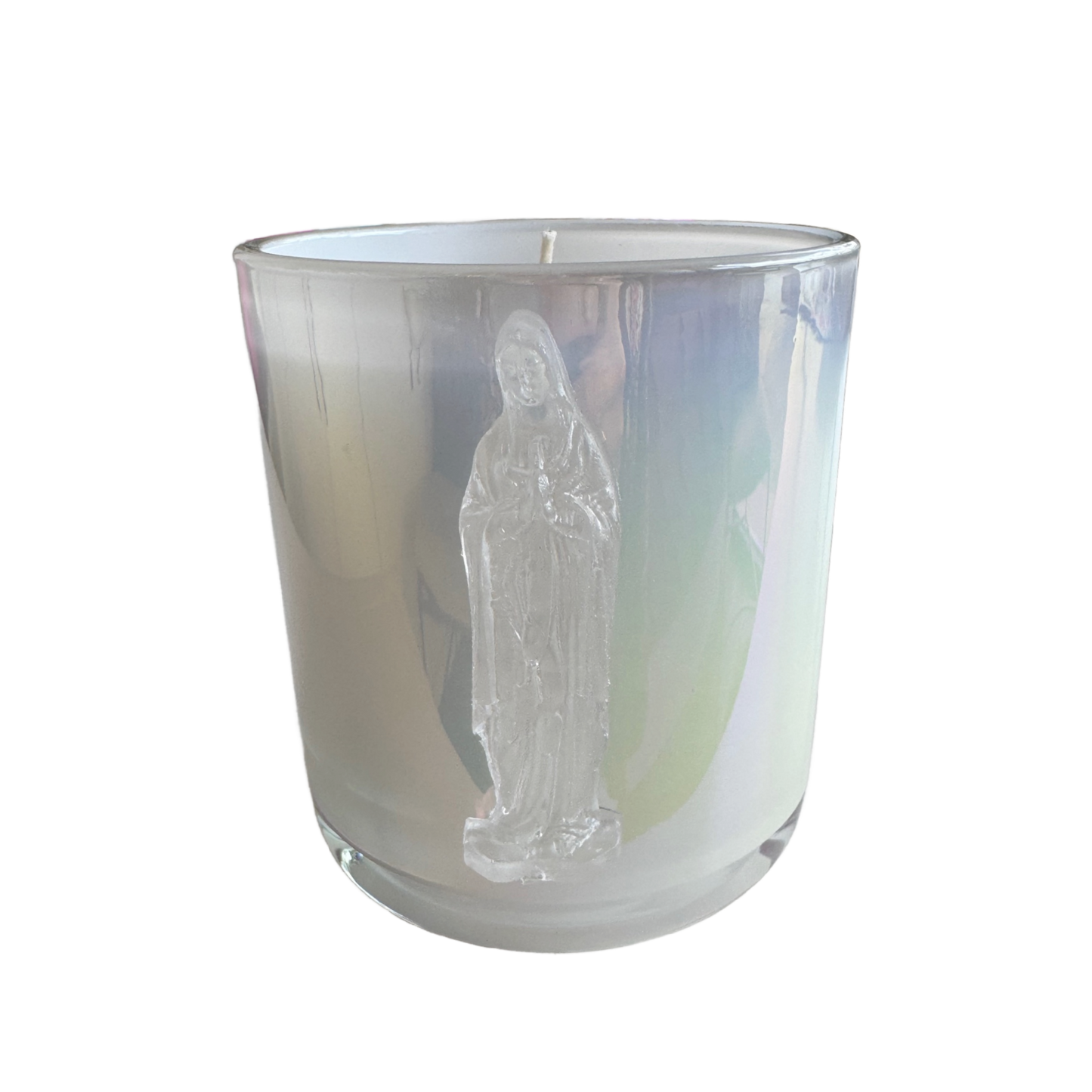 Mother Mary Iridescent Uptown Candle