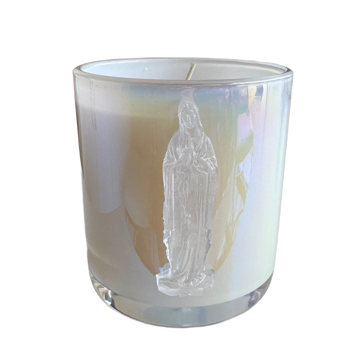 Mother Mary Iridescent Uptown Candle