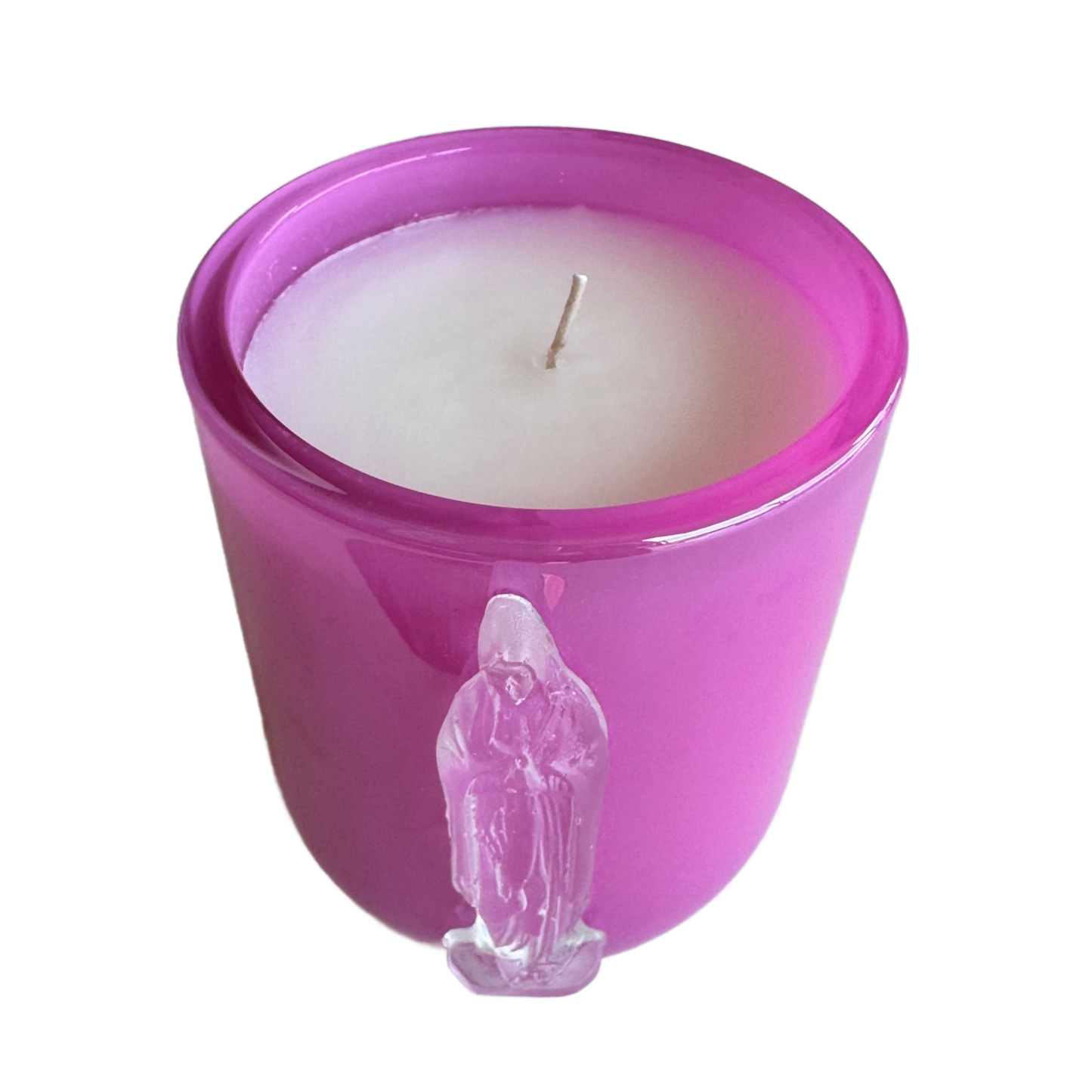 Mother Mary Pink Garden District Candle