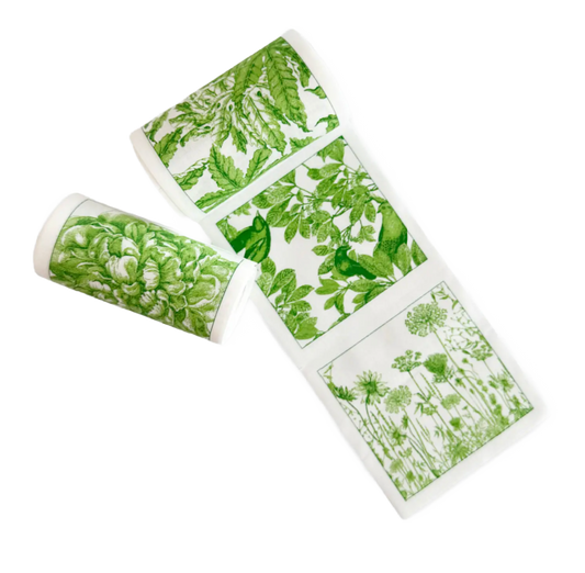 Verde Botanicals Cocktail Napkin Roll