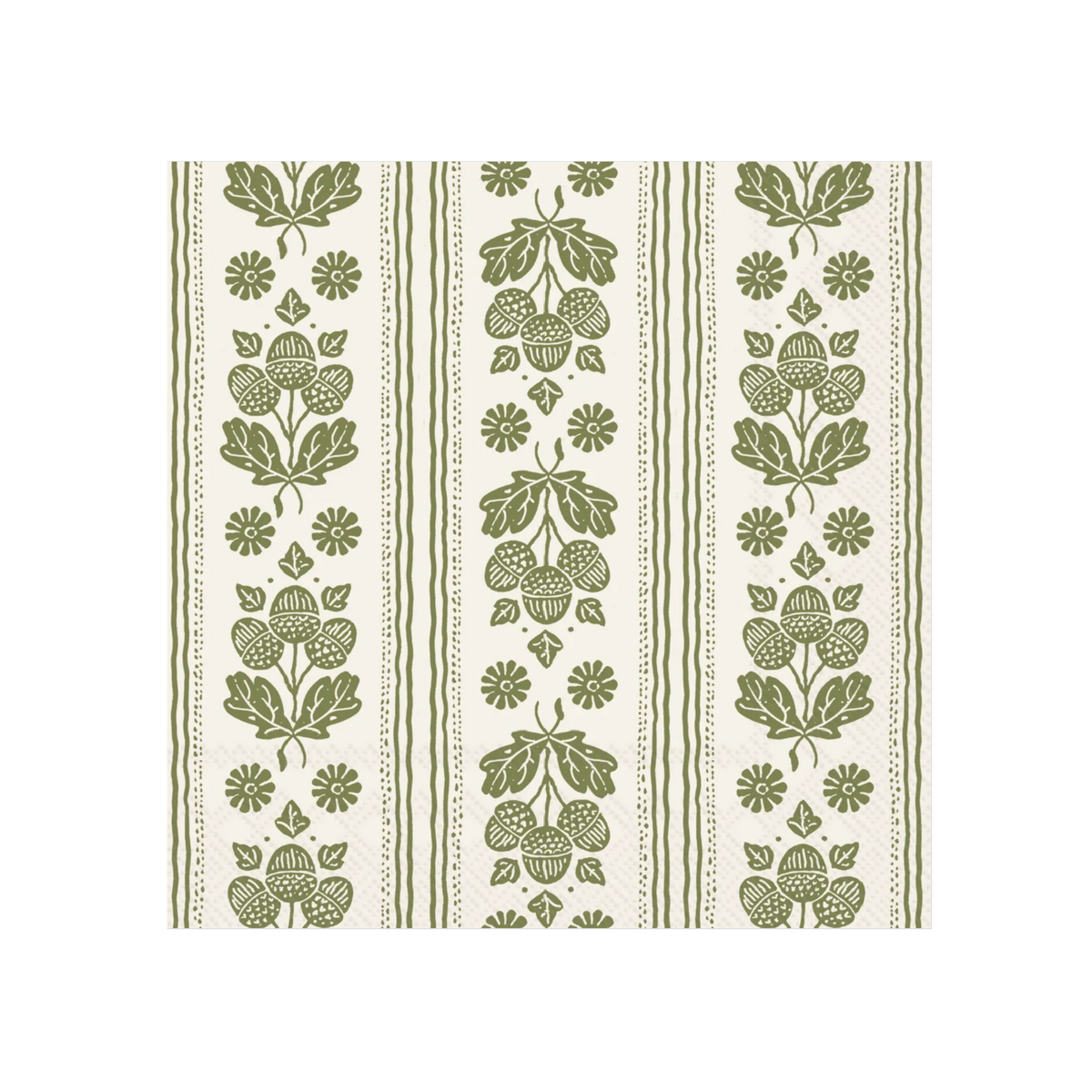Autumn Acorn Cocktail Napkin
