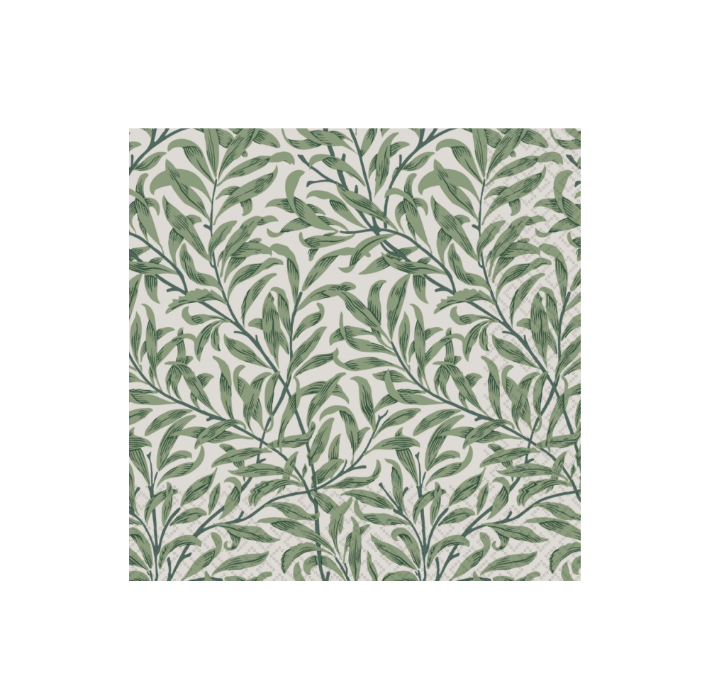 Willow Vines Cocktail Napkin