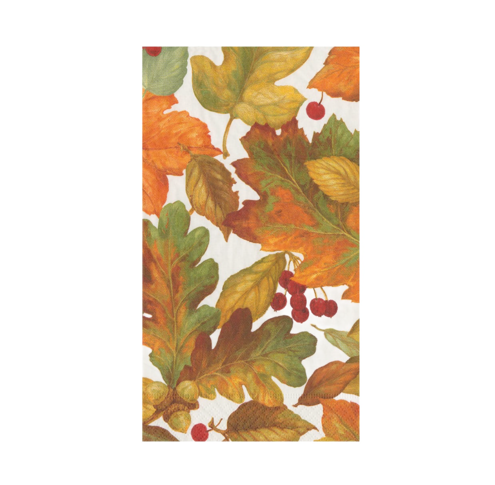 Autumn Leaves Guest Towel Napkin