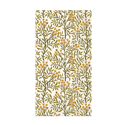 Autumn Acorn Tansy Guest Towels
