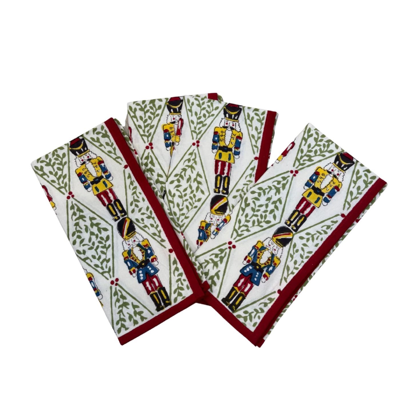 Holly Berry Nutcracker Napkins