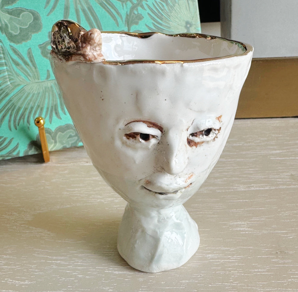 Slow Reverie - Figurative Fauna Pottery