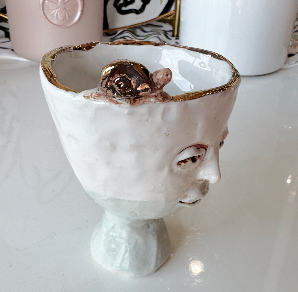 Slow Reverie - Figurative Fauna Pottery