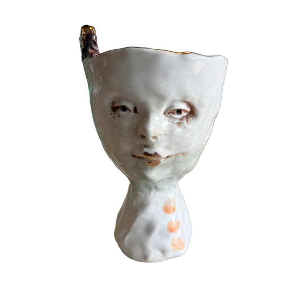 The Resting Snail - Figurative Fauna Pottery