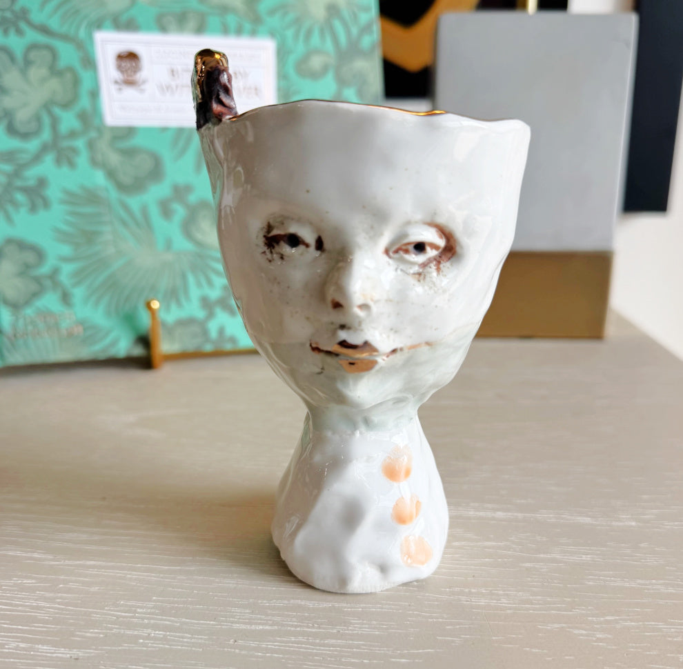 The Resting Snail - Figurative Fauna Pottery