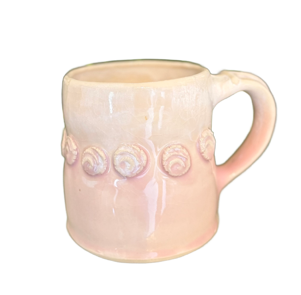 Pink Rosary Mug