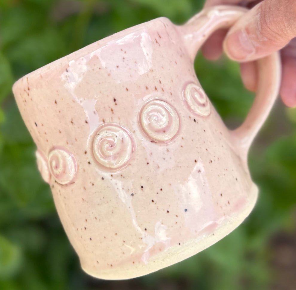 Pink Rosary Mug - PRESALE