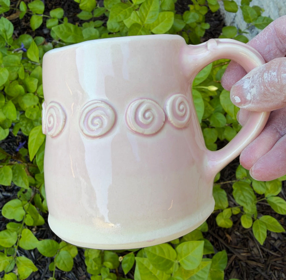 Pink Rosary Mug - PRESALE
