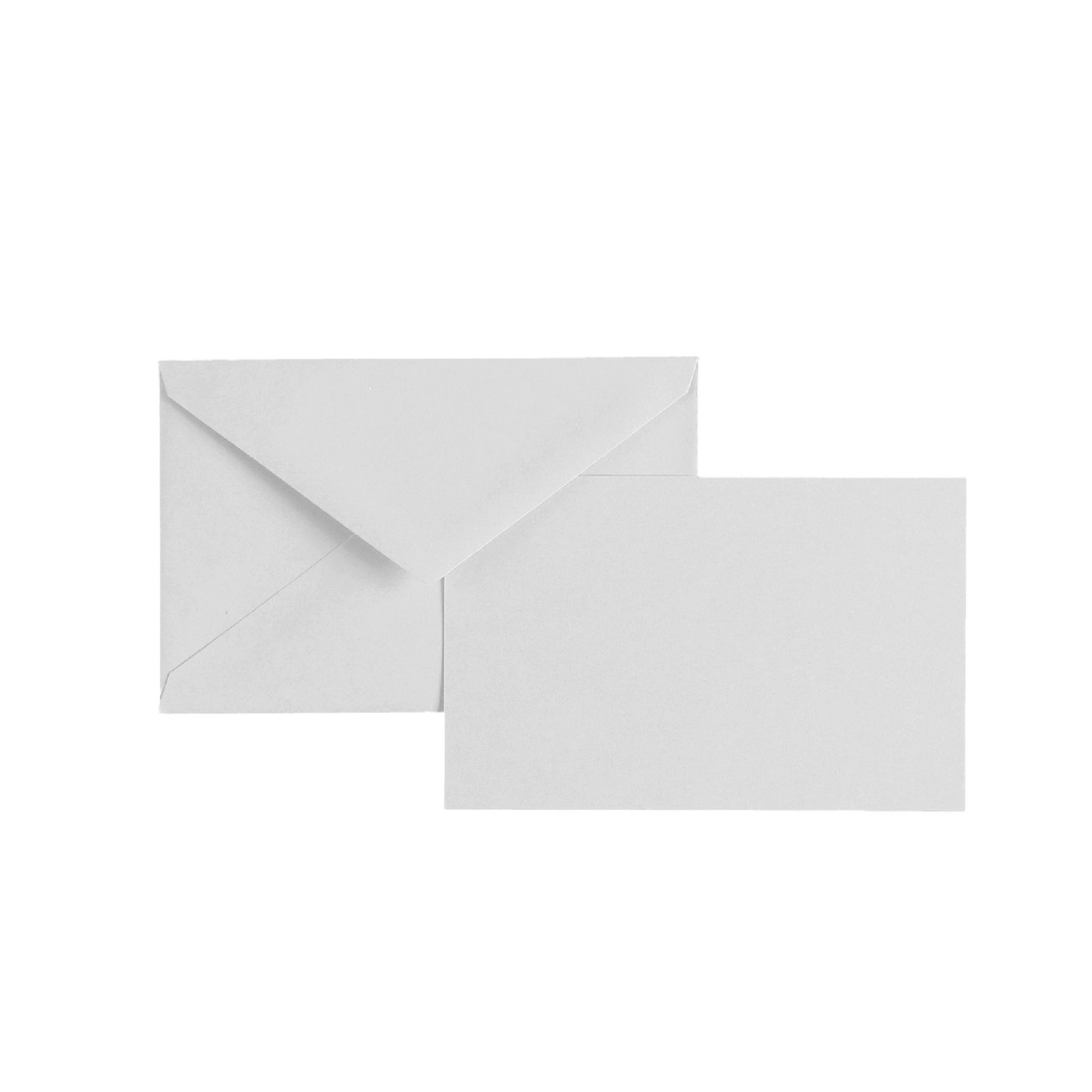 White OCM Flat Note Card Set