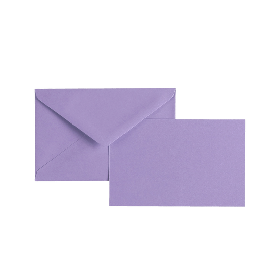 Lavender OCM Flat Note Card Set