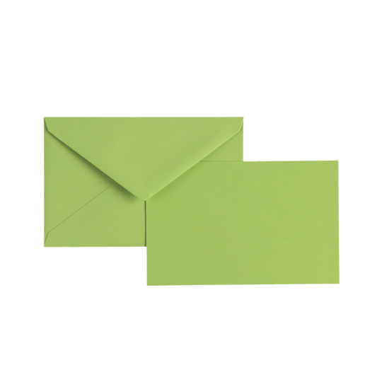 Bamboo Green OCM Flat Note Card Set