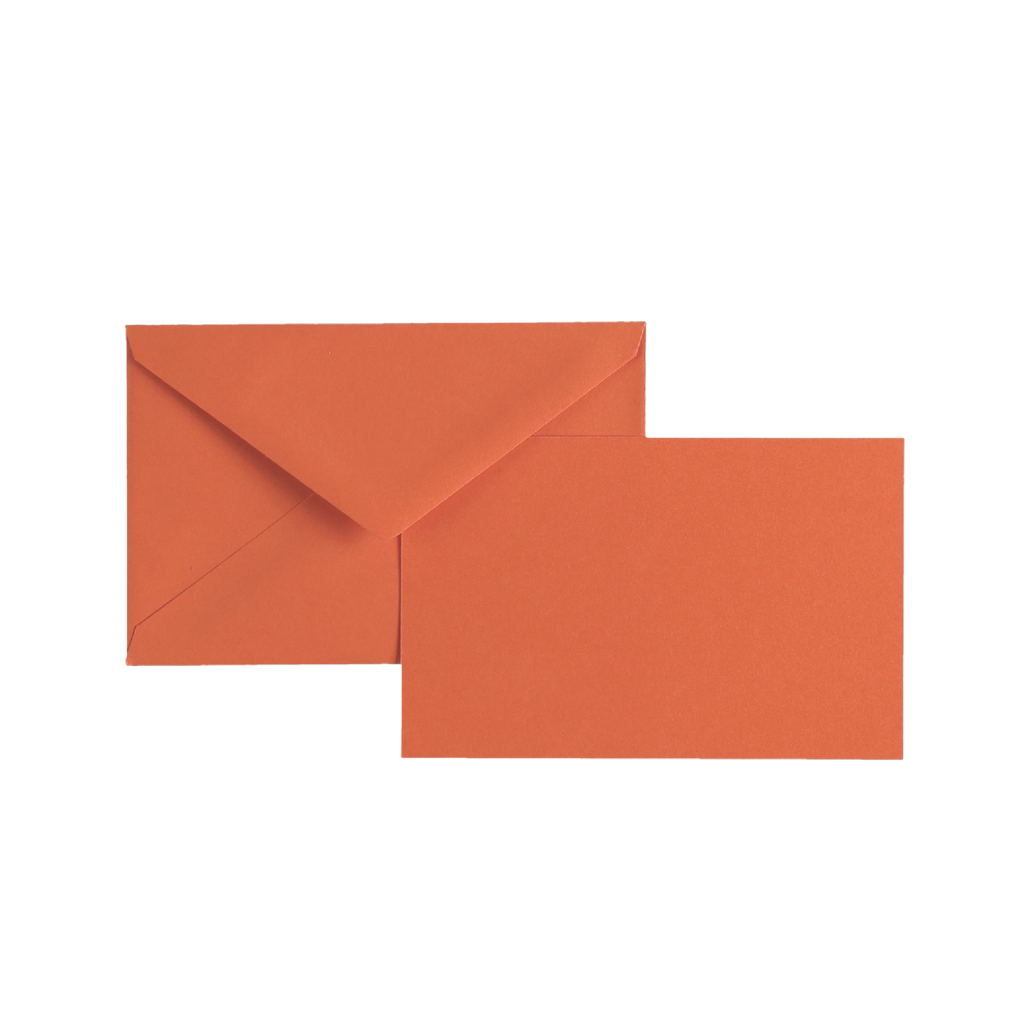 Orange OCM Flat Note Card Set