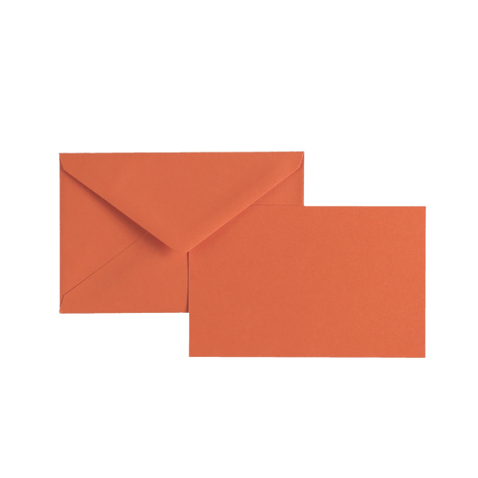 Orange OCM Flat Note Card Set