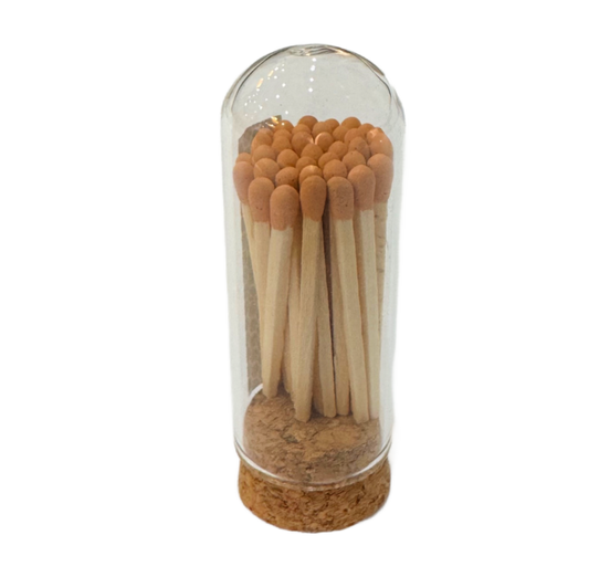 Mini Cloche Matches - Orange