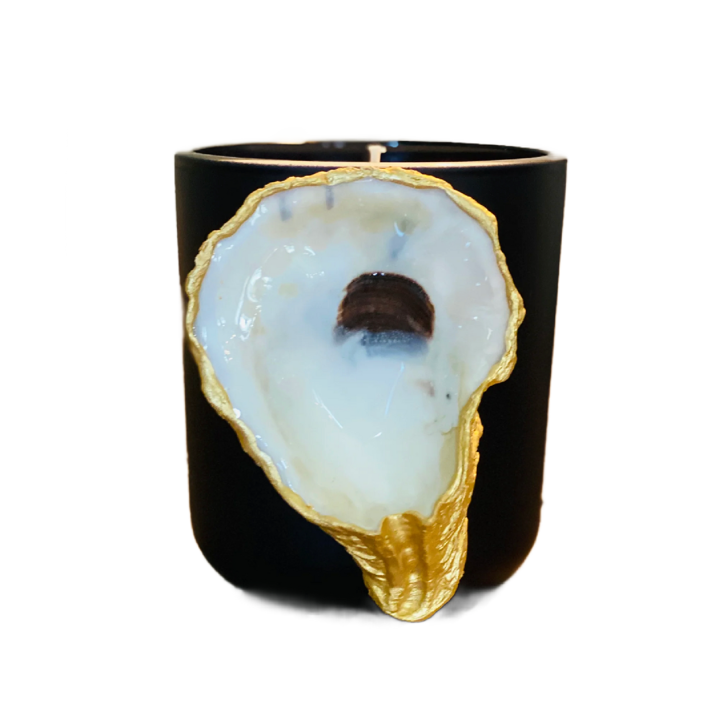 Oyster Black Vessel Candle