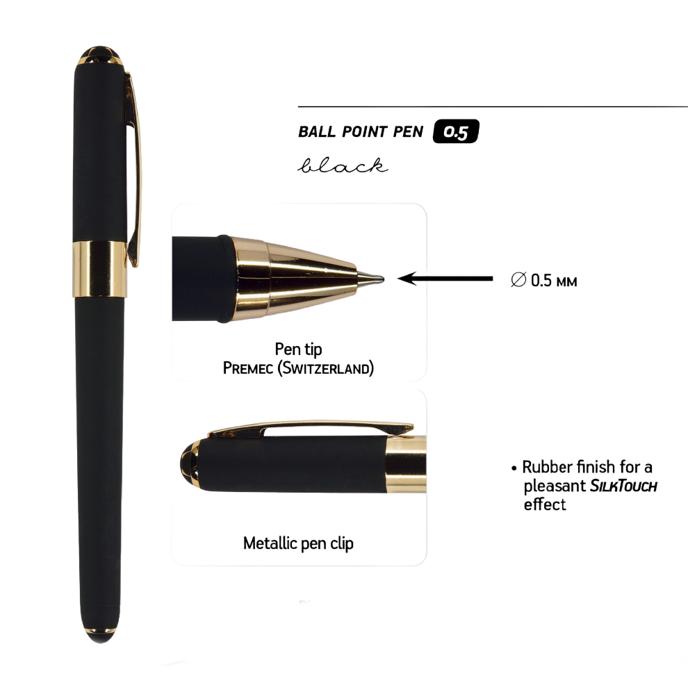 Black Monaco Pen