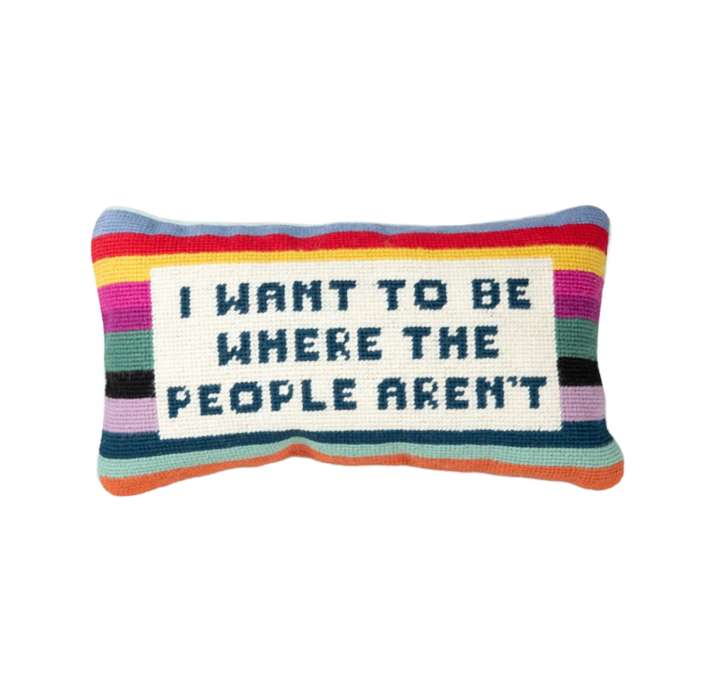 Where the People Aren't Pillow