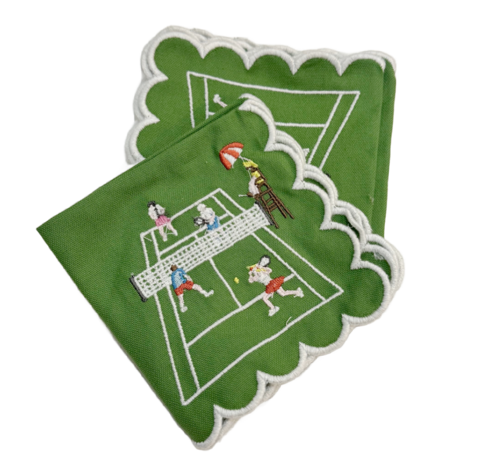 Playing Doubles Cocktail Napkins