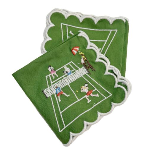 Playing Doubles Cocktail Napkins