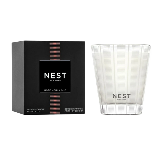 Rose Noir Classic Candle by NEST