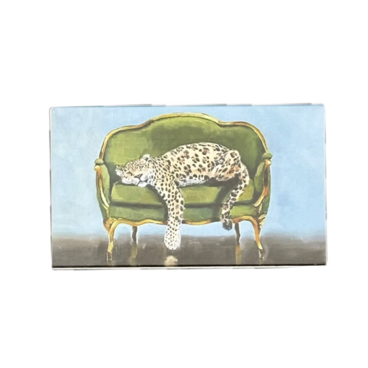 Sleeping Cheetah Matchbox