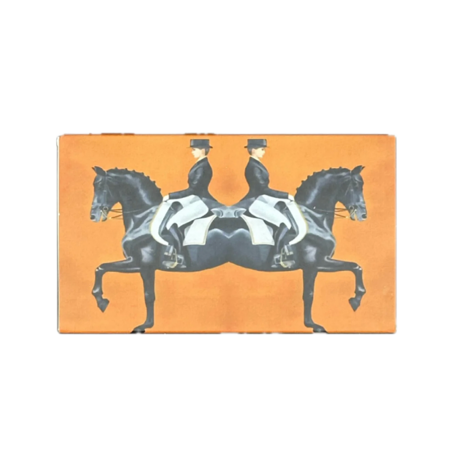 Orange Vintage Rider Matchbox