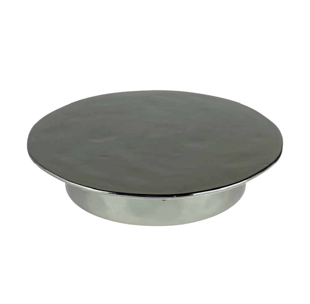 Ceramic Luster Green Pedestal