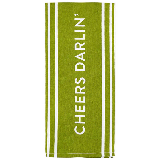 Cheers Darlin' Tea Towel