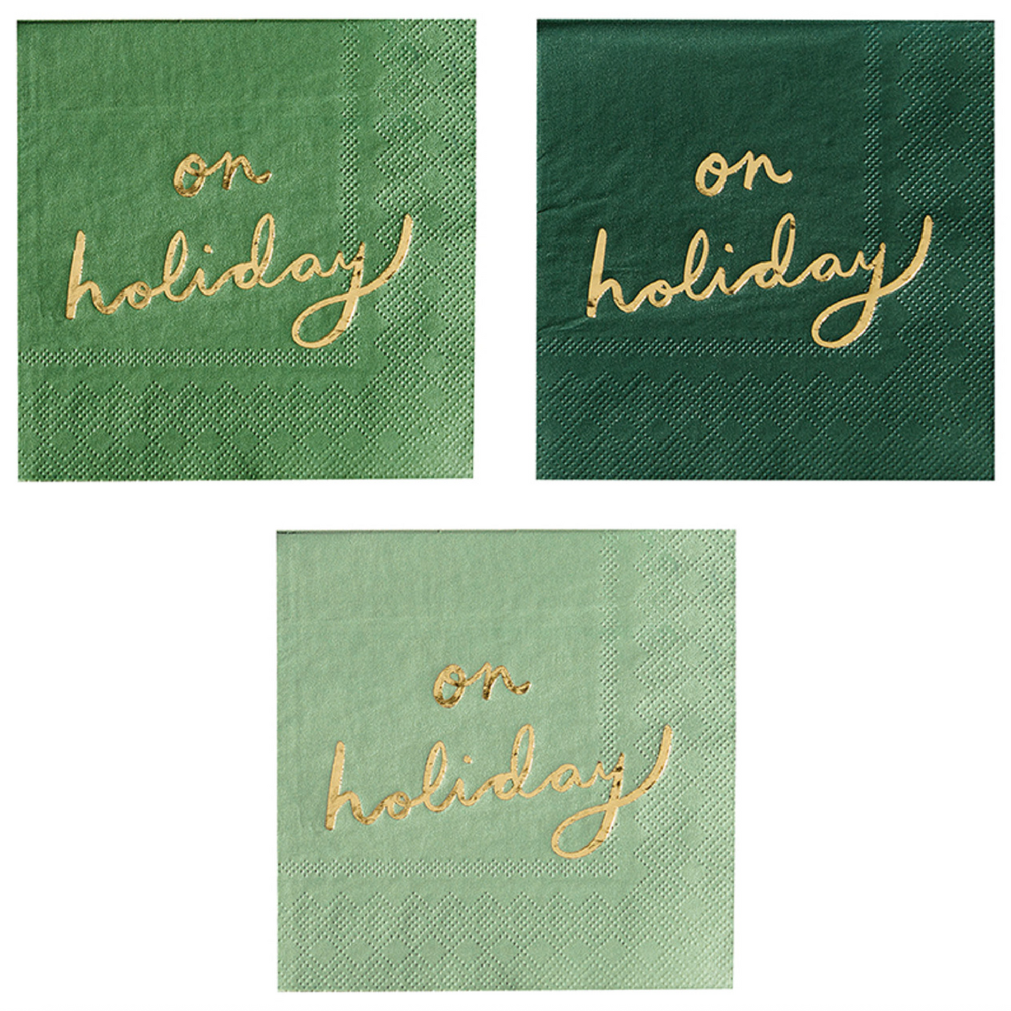 Holiday Cocktail Napkins