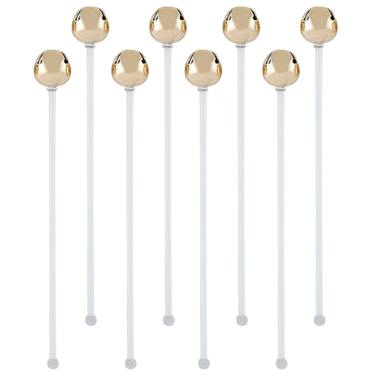 Holiday Bell Stir Sticks