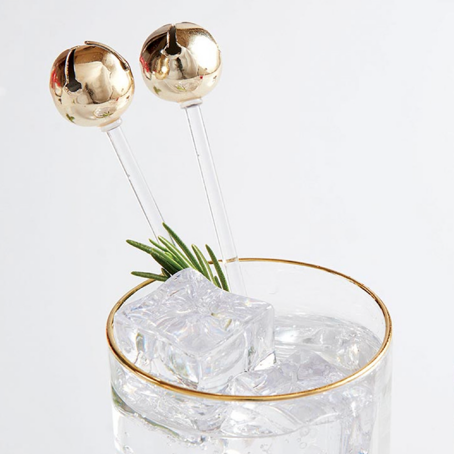 Holiday Bell Stir Sticks