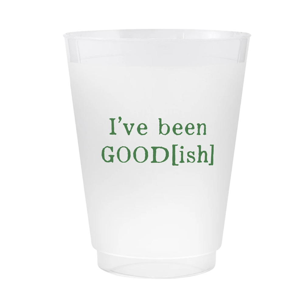 16oz Been Goodish Frosted Cup
