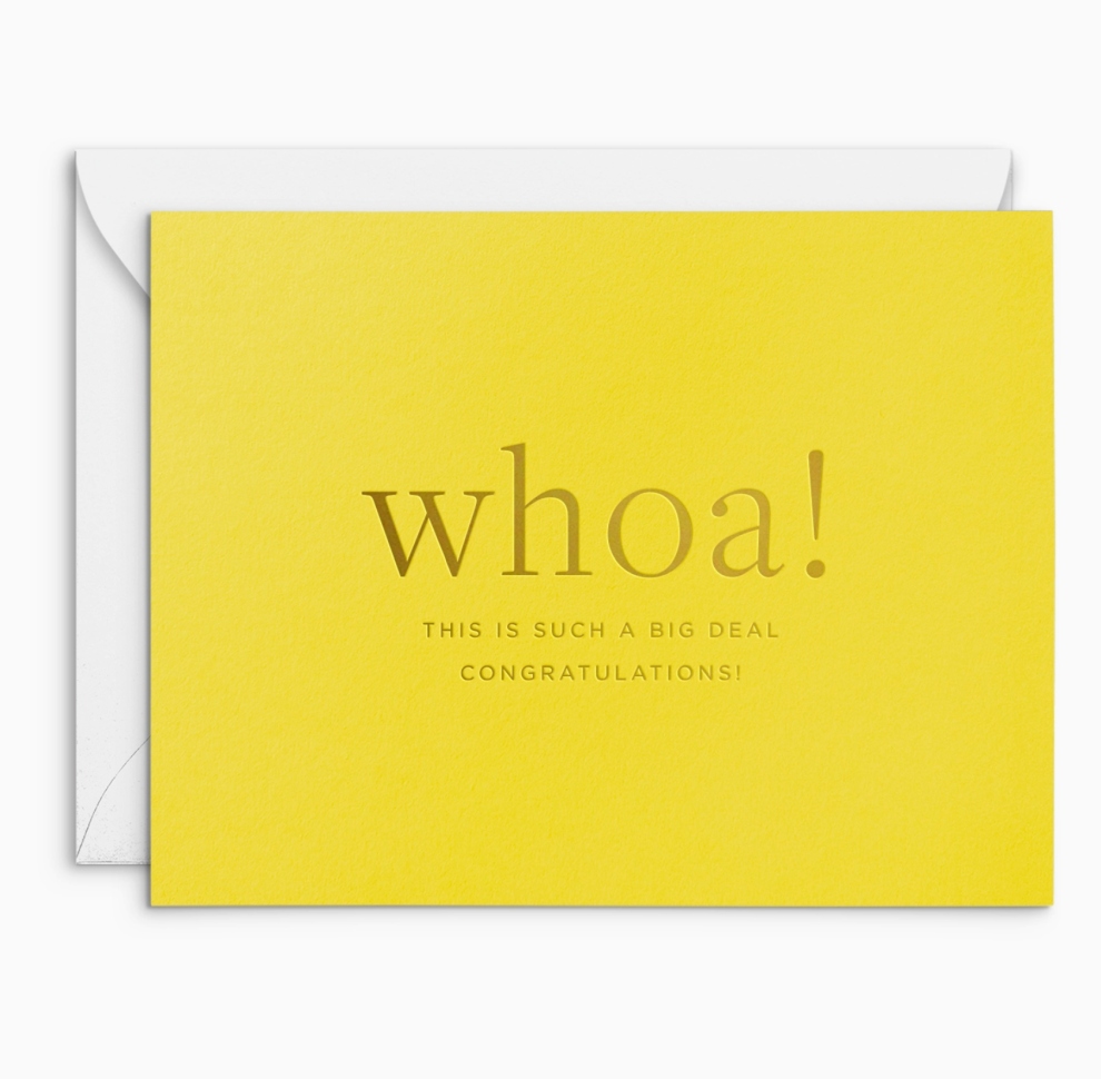 Whoa! Greeting Card