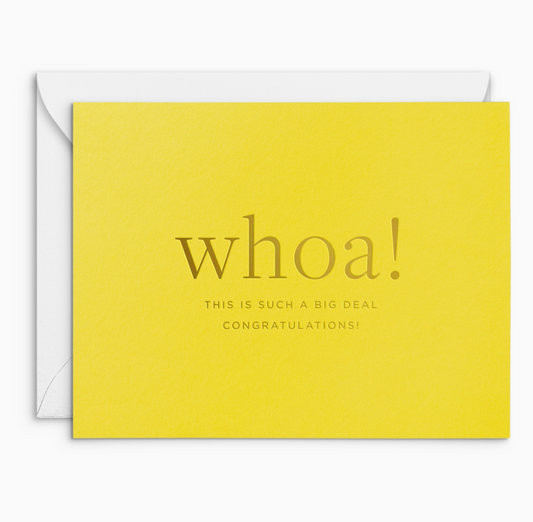 Whoa! Greeting Card