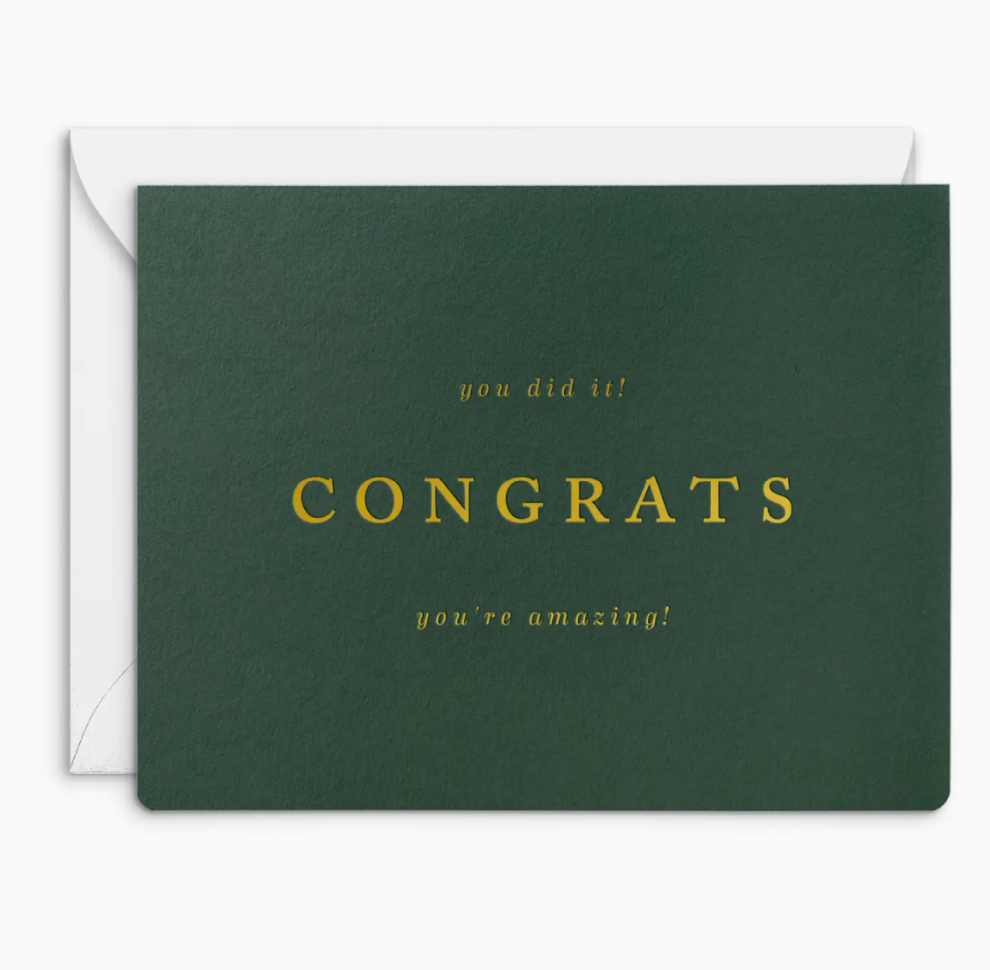 Amazing Congrats Greeting Card