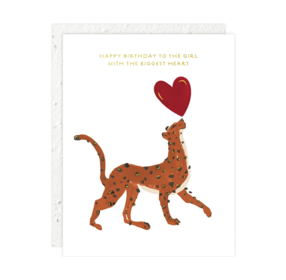 Wild For You Birthday Greeting Card