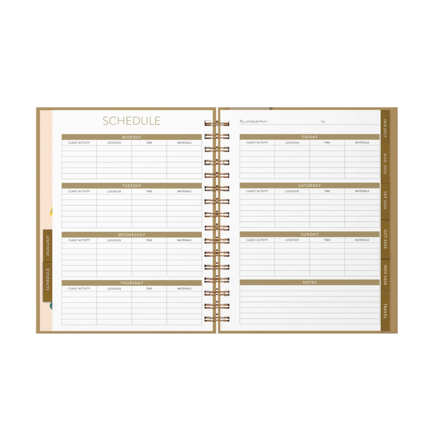 Beautiful Beauties Planner 2026-2027
