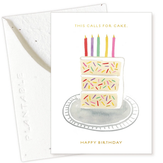 Birthday Slice Card