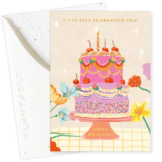 Cherry Cake Card