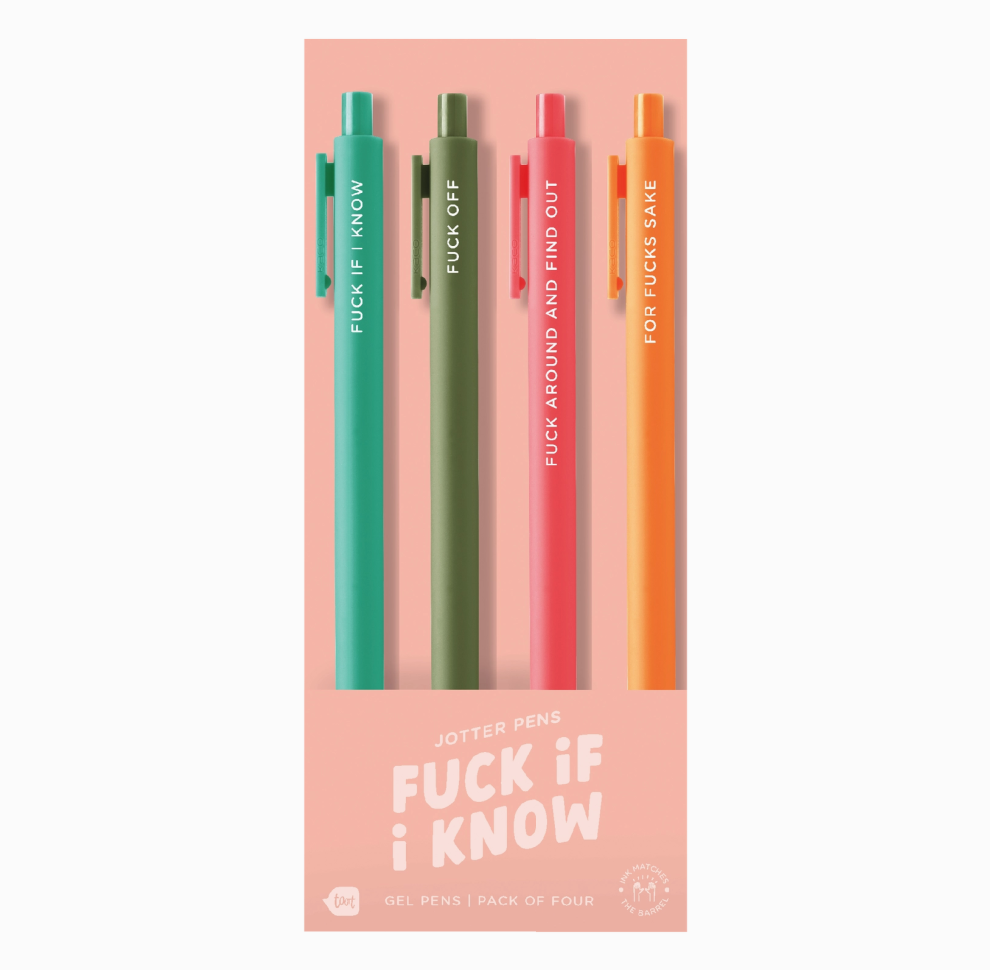 F*** Off Jotter Pens