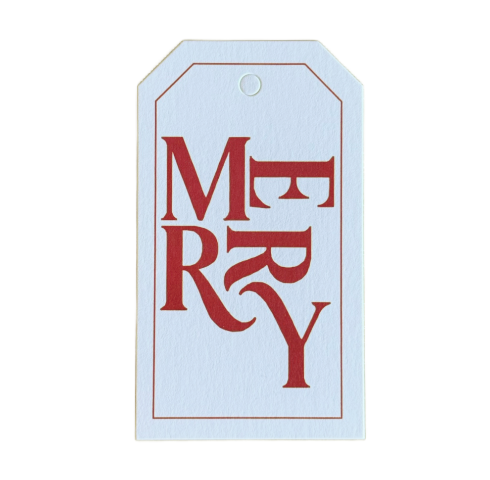 Merry Gift Tag