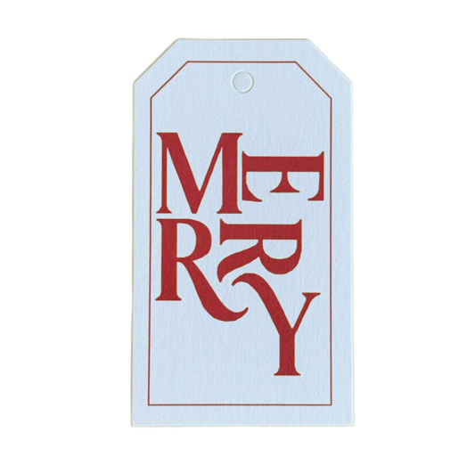 Merry Gift Tag