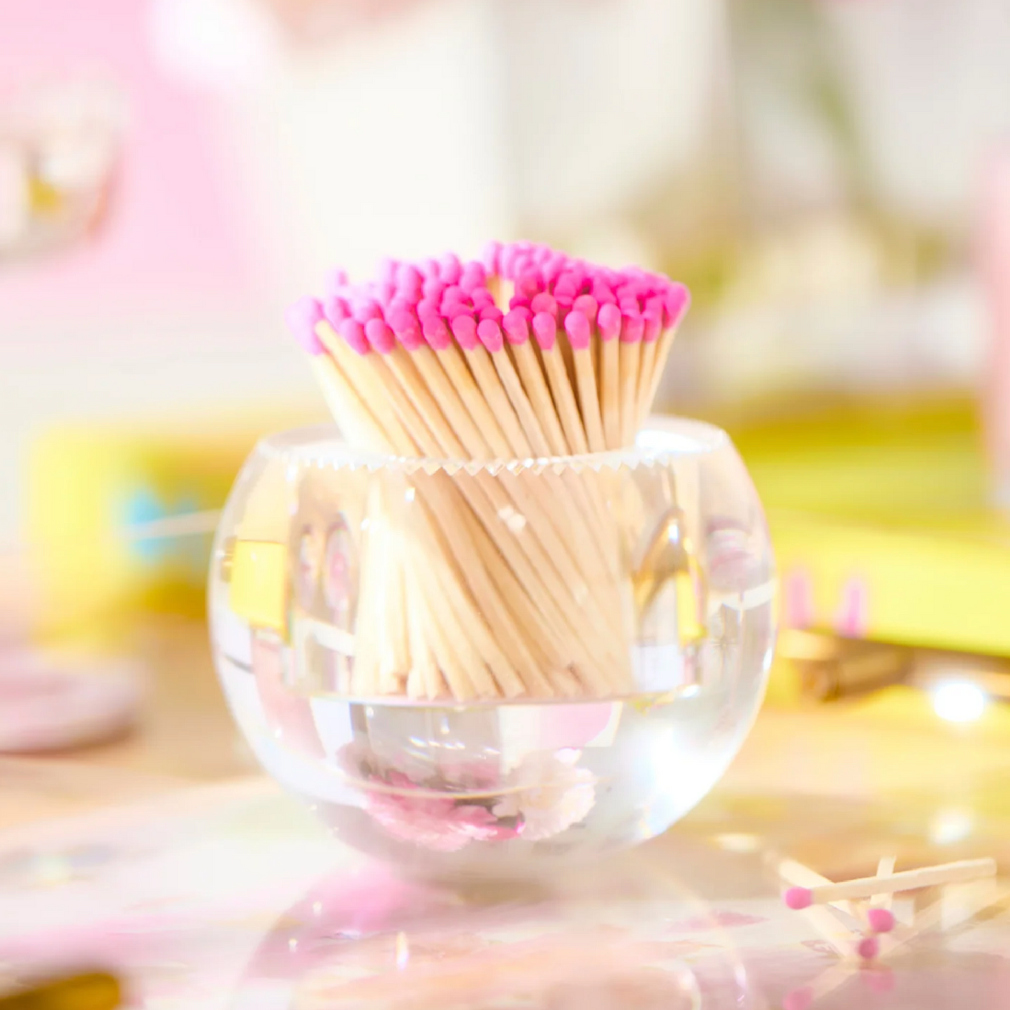 Match Holder and Striker - Hotpink